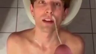 His piss, his spit, his cum
