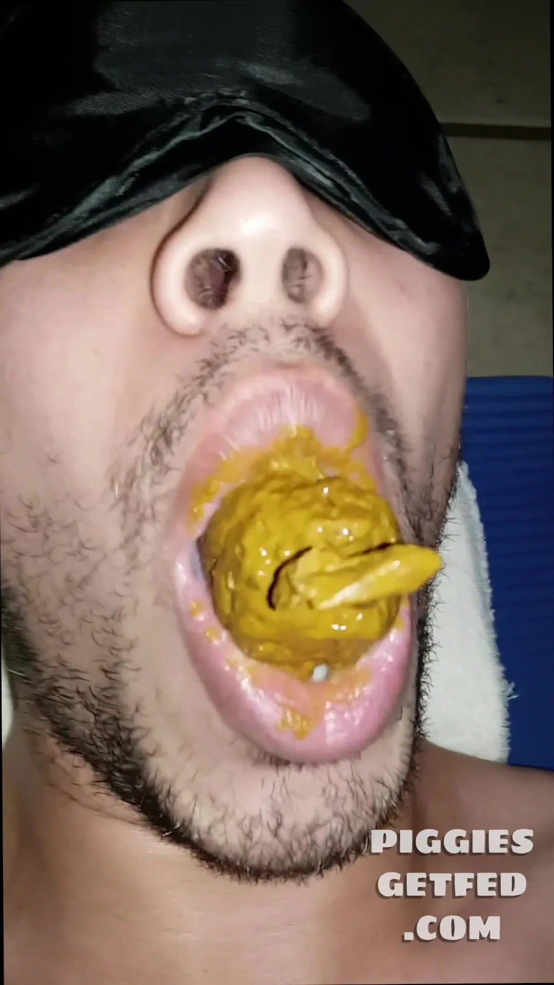 Eager toilet learning to swallow