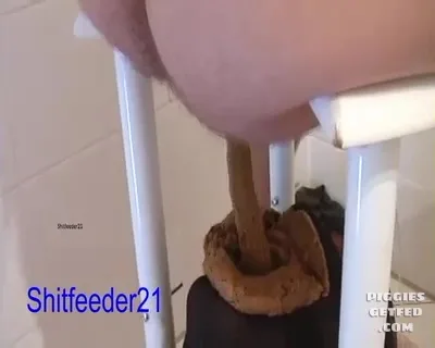 Pathetic toilet pig fed pubes and shit