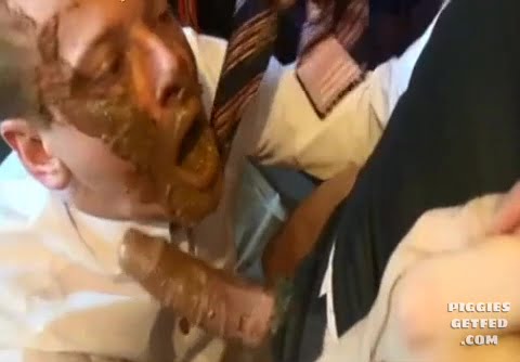 Cocksucker turned shitpig