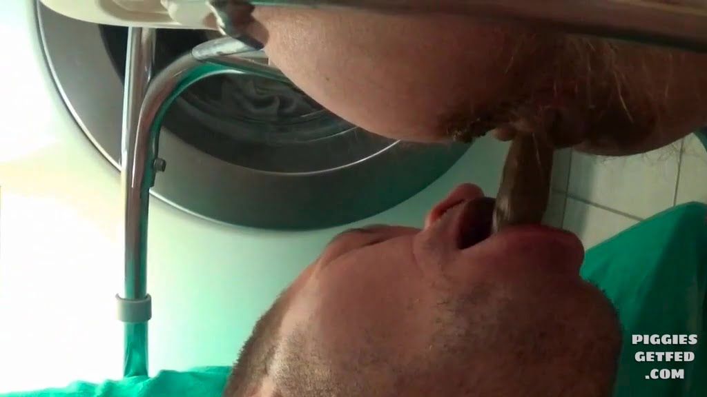 Swallowing his buddy’s dump