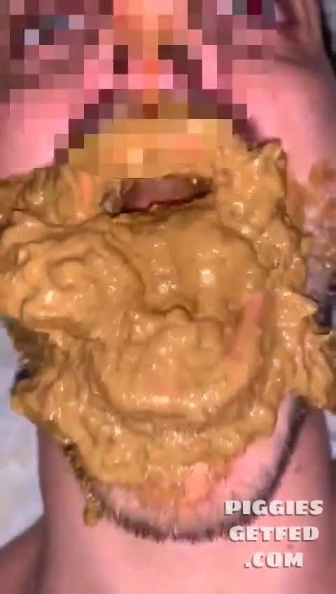 How to swallow shit - PiggiesGetFed Gay Scat Videos and Gay Fetish Videos