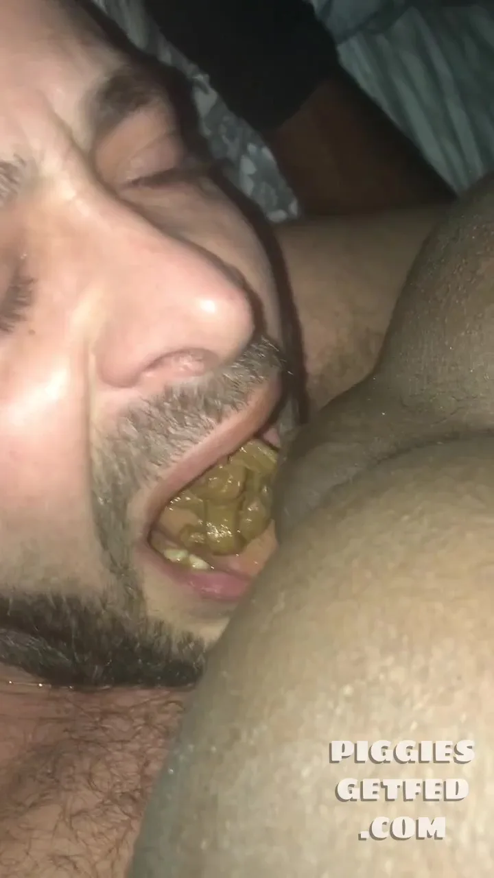 Feeding the toilet soft serve shit