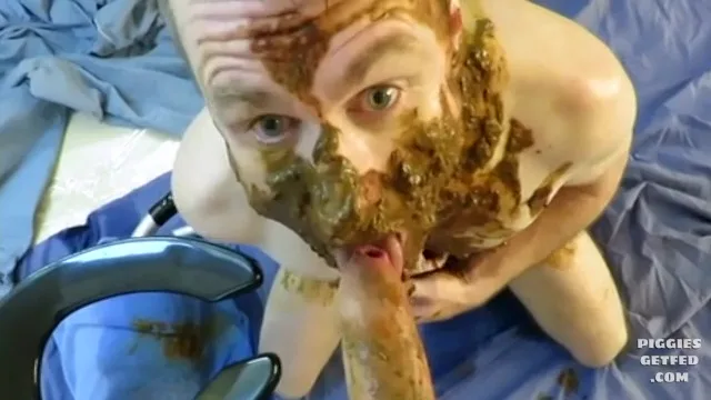 Only the sloppiest shit for the toilet pig