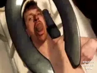 Hungry and horny shit pig