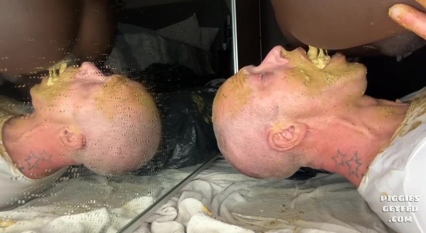 Notorious shit pig gets filthy