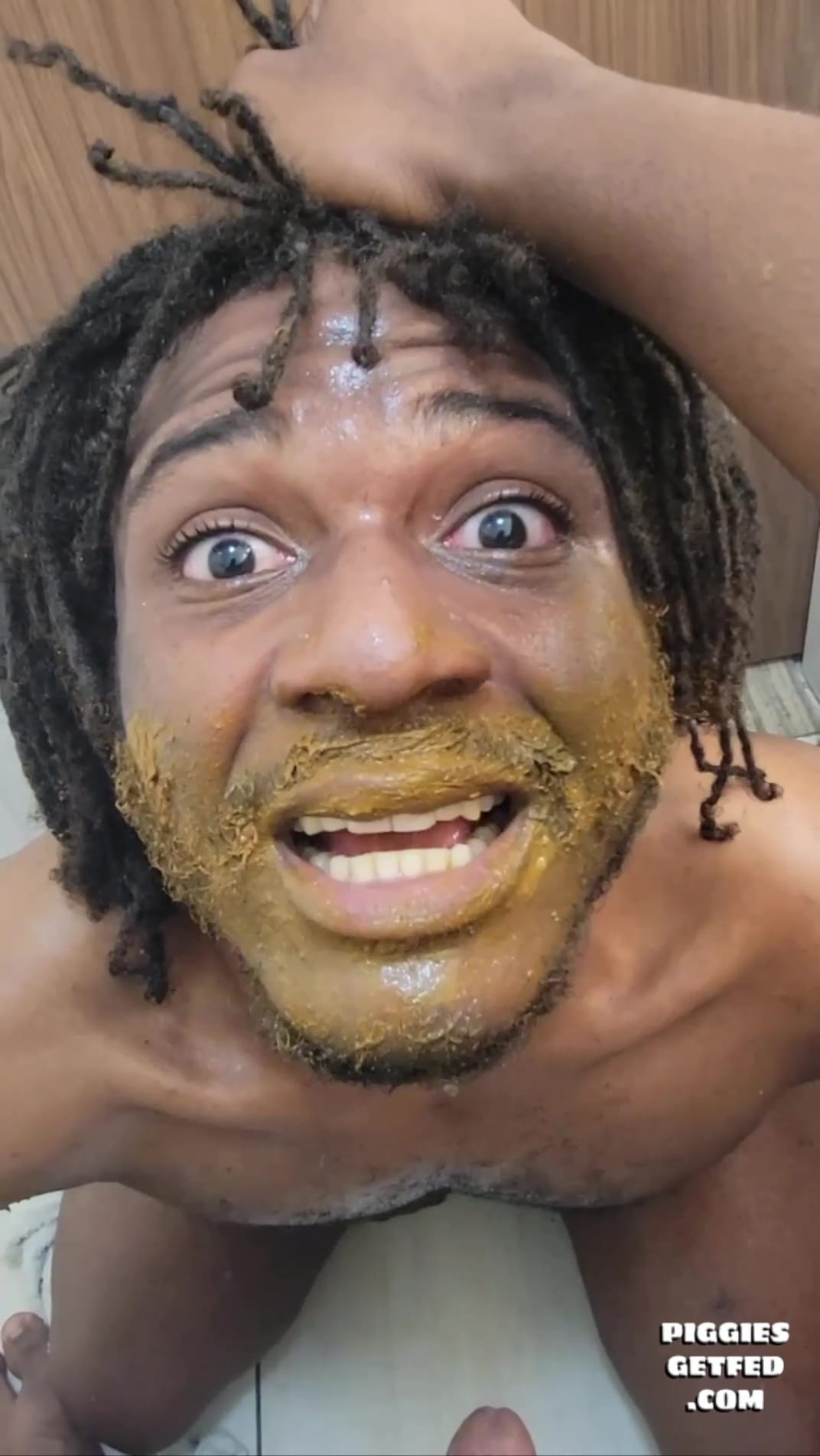 “I’m a meth head faggot.”